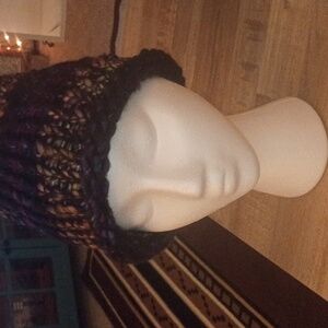 Multicolor Knit Kids Beanie